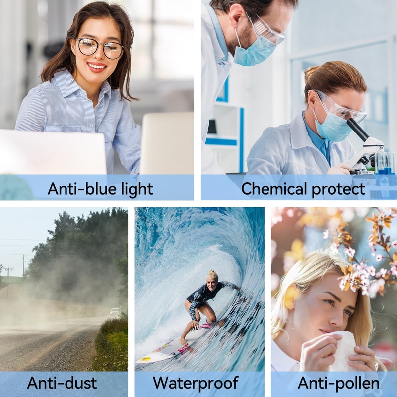 Progressive Safety Reading Glasses With Blue Light Protection 5