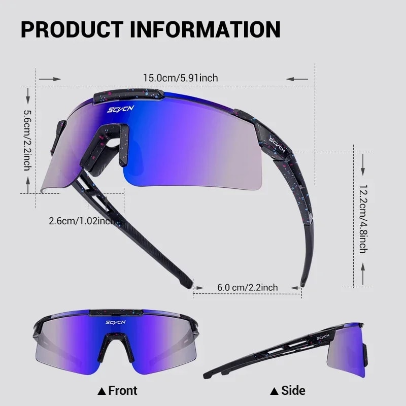 Cycling Sunglasses For Men Women Outdoor Sports Eyewear 5