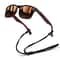 Retro Square Sunglasses With Chain Detail Lightweight Unisex Shades 4