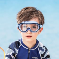 kids swim mask goggles anti fog leak proof youth swimming eyewear