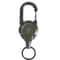 Heavy Duty Retractable Keychain With Steel Wire Reel And Carabiner Clip 7