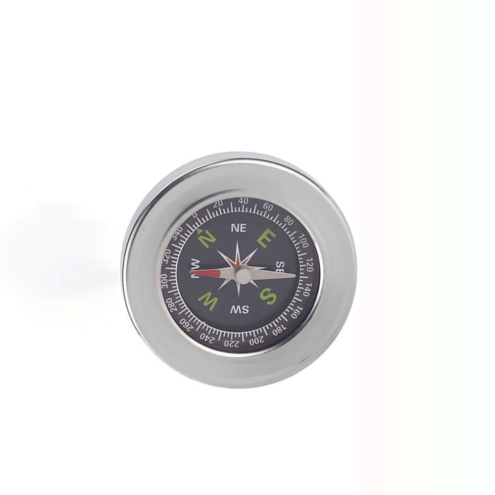Stainless Steel Pocket Compass For Hiking Teaching And Outdoor Navigation 3