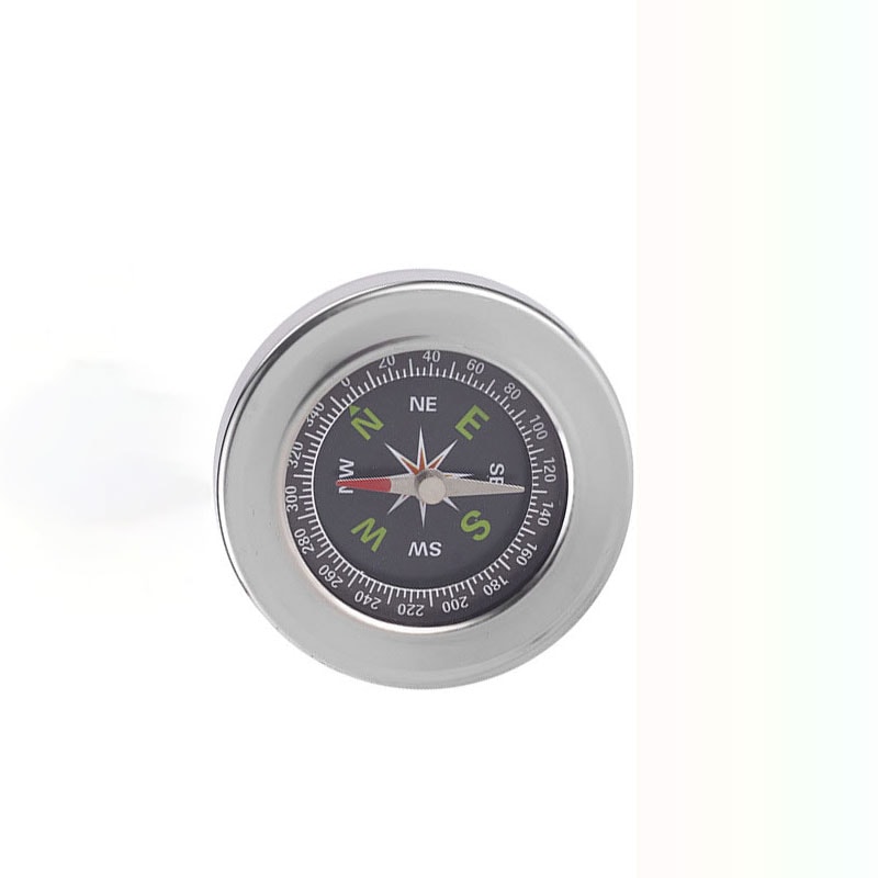 Stainless Steel Pocket Compass For Hiking Teaching And Outdoor Navigation 3