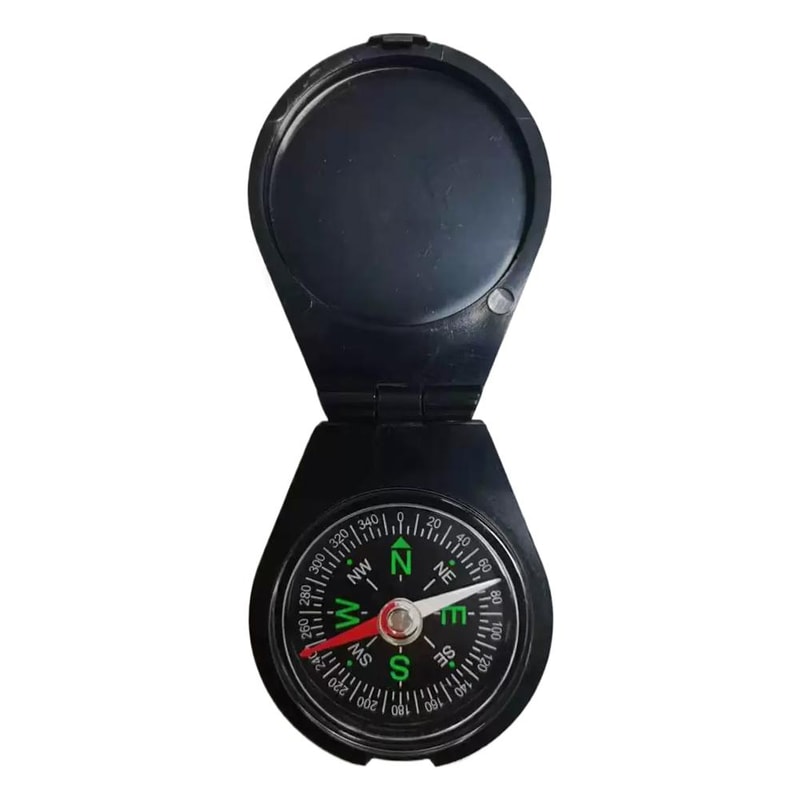 Vintage Pocket Compass for Hiking and Camping Portable Zinc Alloy Navigation Compass