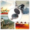 Vintage Pocket Compass Waterproof Hiking Compass for Camping and Outdoor Navigation