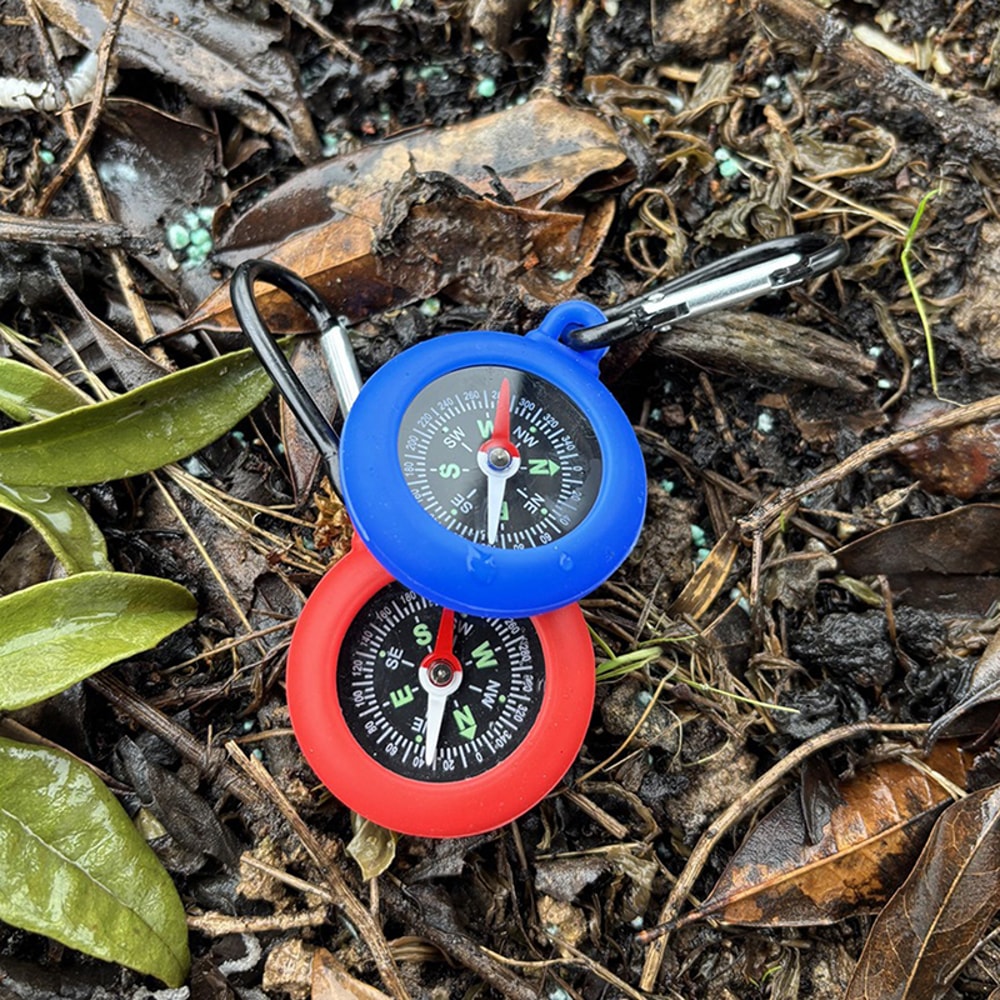 TrailClip Carabiner Compass Mini Camping Compass For Hiking And Bushcraft 3