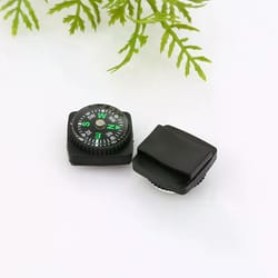clip on wristband compass mini survival navigation tool for hiking camping and emergency kits