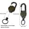 Heavy Duty Retractable Keychain with Reinforced Steel Cable & Secure Carabiner Clip