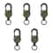 Heavy Duty Retractable Keychain with Reinforced Steel Cable & Secure Carabiner Clip