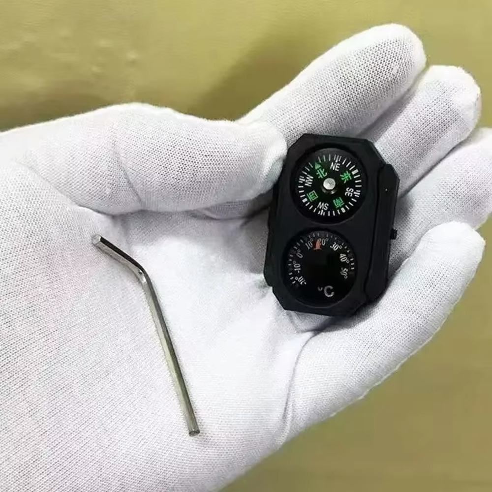 Picatinny Rail Compass And Thermometer For Airsoft And Outdoor Gear 2