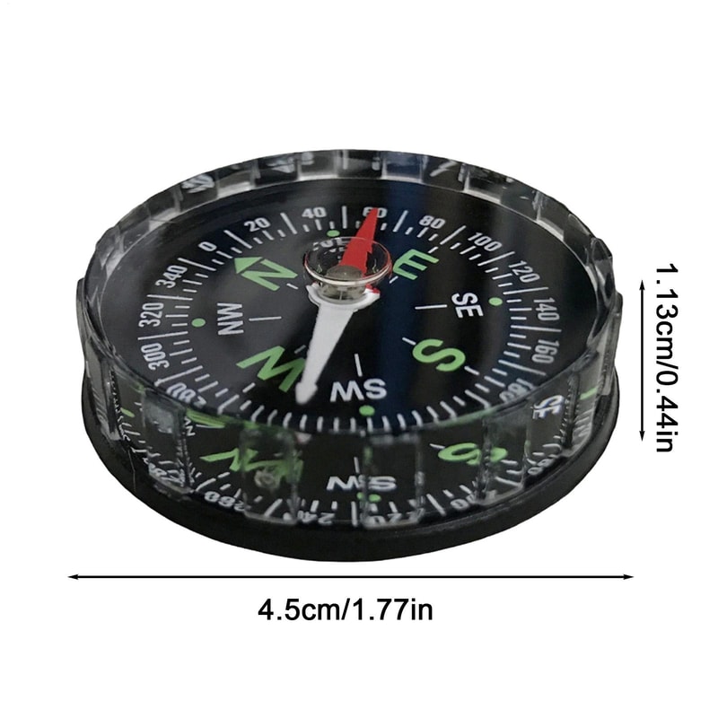 Portable Hiking Compass Lensatic Survival Navigation Compass For Camping And Travel 5