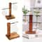 Vintage Plant Propagation Station With Wooden Stand And Hydroponic Glass Vase 3