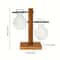 Vintage Plant Propagation Station With Wooden Stand And Hydroponic Glass Vase 2