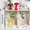 Cute Mushroom Glass Vase Hydroponic Planter for Plant Cuttings and Floral Decor