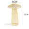 Cute Mushroom Glass Vase Hydroponic Planter for Plant Cuttings and Floral Decor