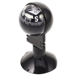 foldable car dashboard compass with suction cup rotating ball for car boat rv