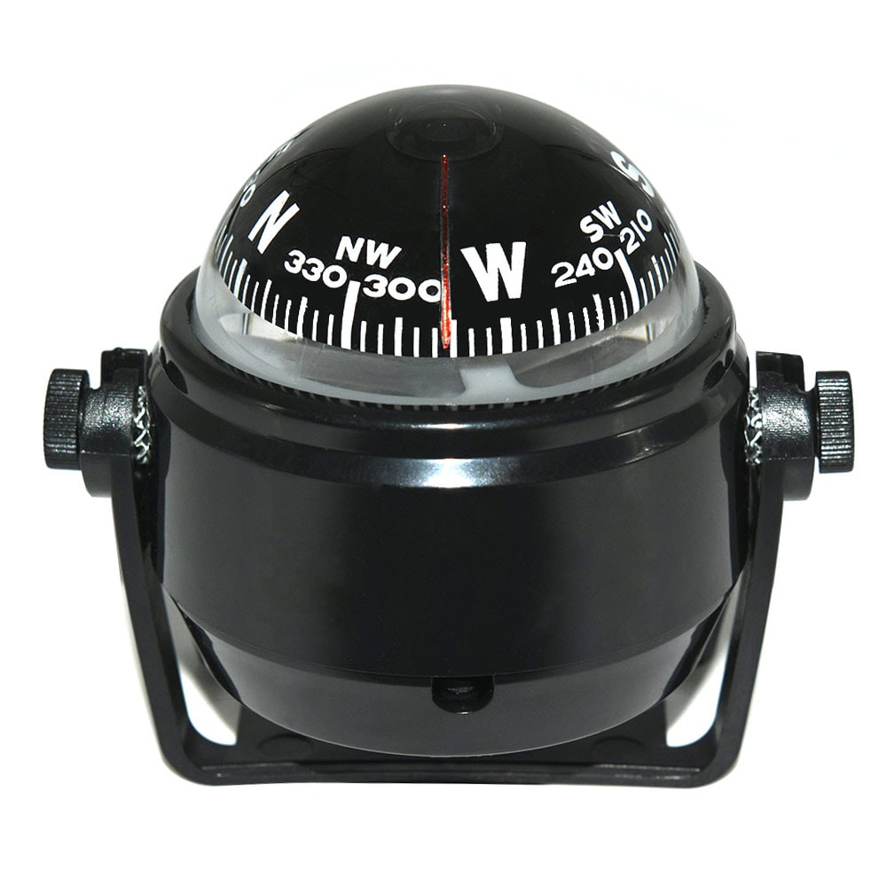 Pivoting Car Dashboard Compass Ball With Suction Cup For Auto And Marine Navigation 3