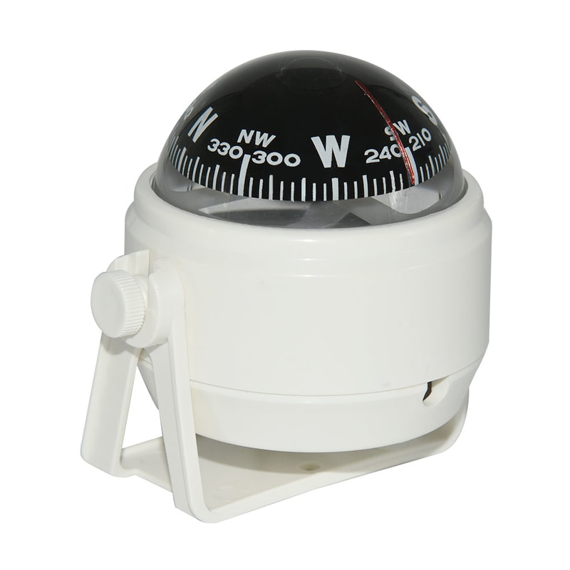 Pivoting Car Dashboard Compass Ball With Suction Cup For Auto And Marine Navigation 6