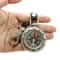 Mini Compass with Lanyard Key Chain Portable, Multifunctional Survival Compass for Outdoor Adventures, Hiking & Travel