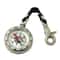 Mini Compass with Lanyard Key Chain Portable, Multifunctional Survival Compass for Outdoor Adventures, Hiking & Travel