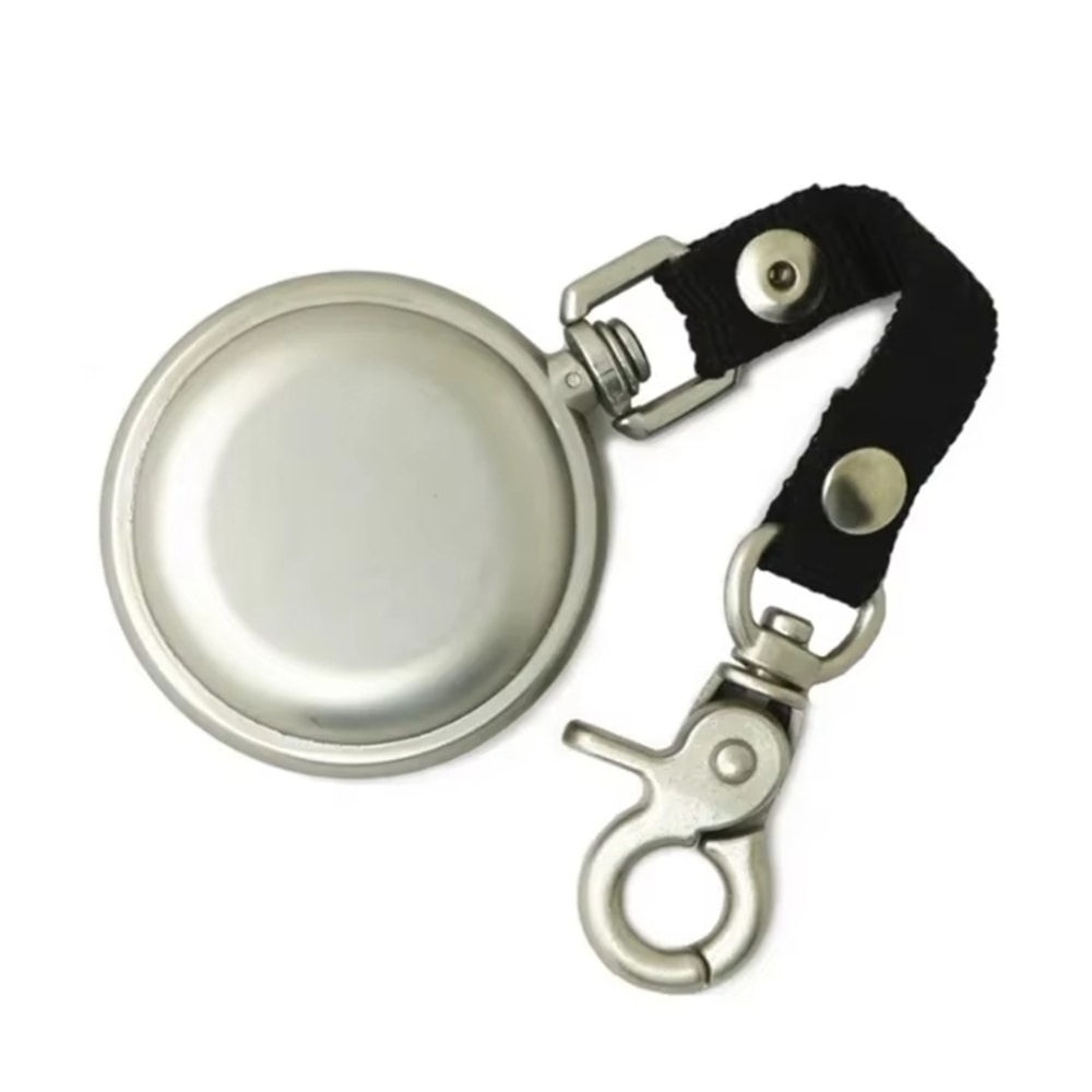 Mini Compass with Lanyard Key Chain Portable, Multifunctional Survival Compass for Outdoor Adventures, Hiking & Travel