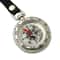Mini Compass with Lanyard Key Chain Portable, Multifunctional Survival Compass for Outdoor Adventures, Hiking & Travel