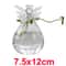 Angel Glass Vase Hanging Hydroponic Vase For Flowers And Plant Cuttings 7