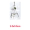 Angel Glass Vase Hanging Hydroponic Vase For Flowers And Plant Cuttings 6