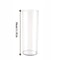 Clear Acrylic Cylinder Vase For Wedding Centerpieces And Hydroponic Flowers 7