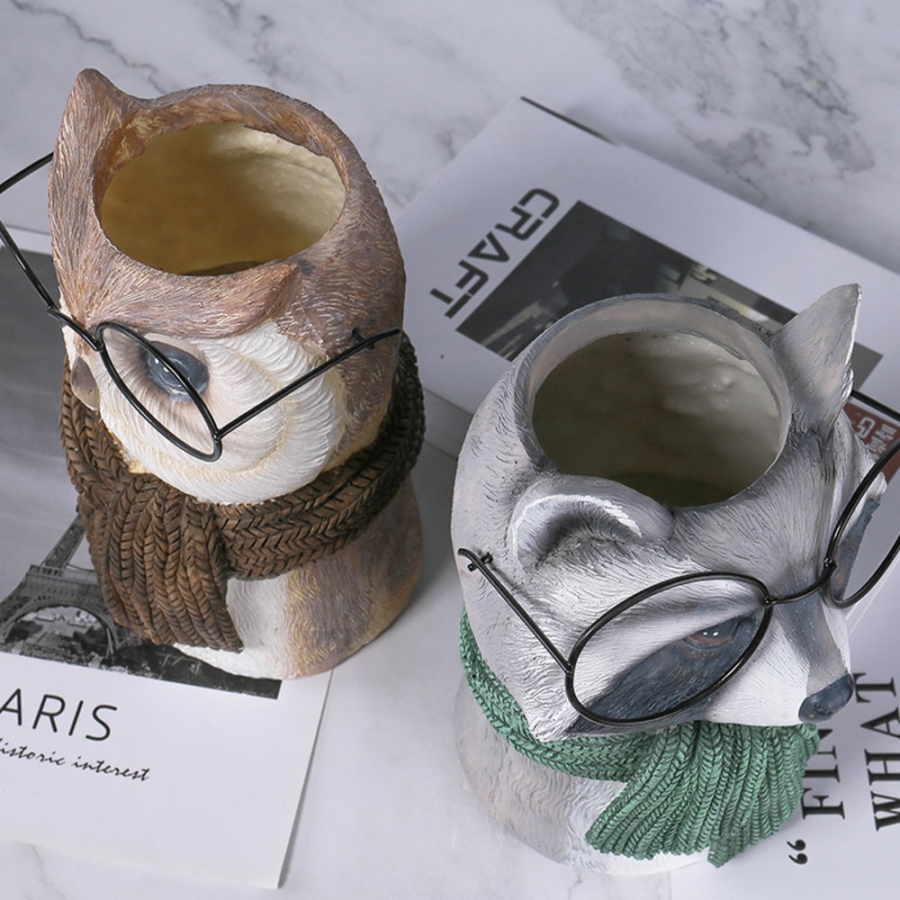 Animal Planter Vase For Home And Garden Decor 3