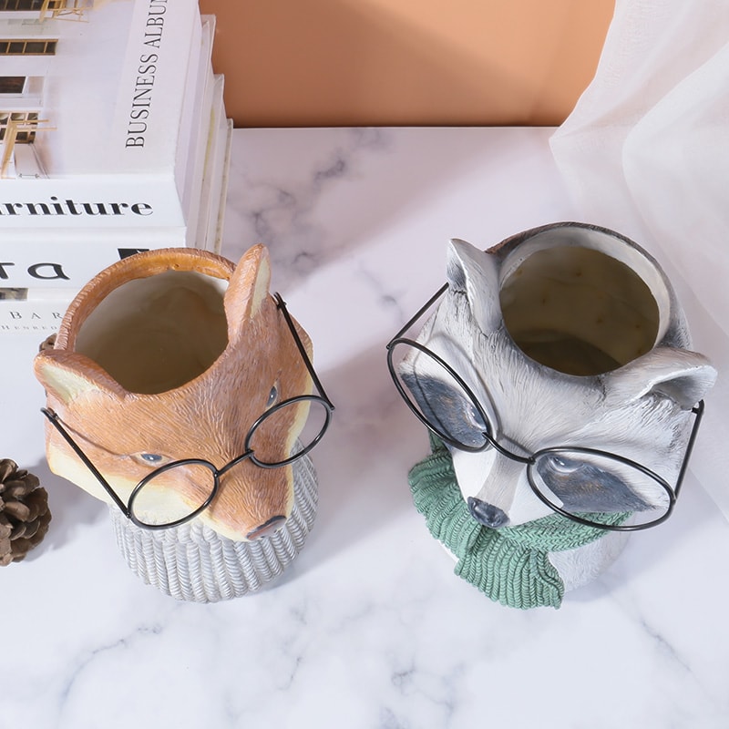 Animal Planter Vase For Home And Garden Decor 4