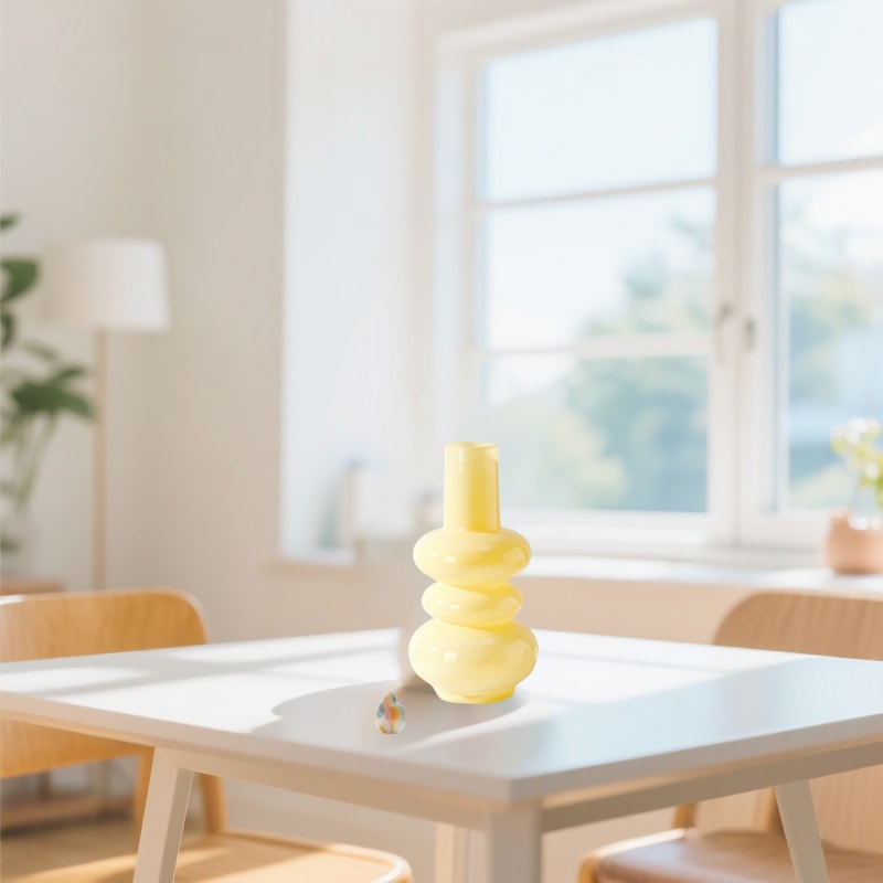 Blush Boho Pink Glass Vase For Flowers Hydroponic Bud Vase Vintage Home Decor 6