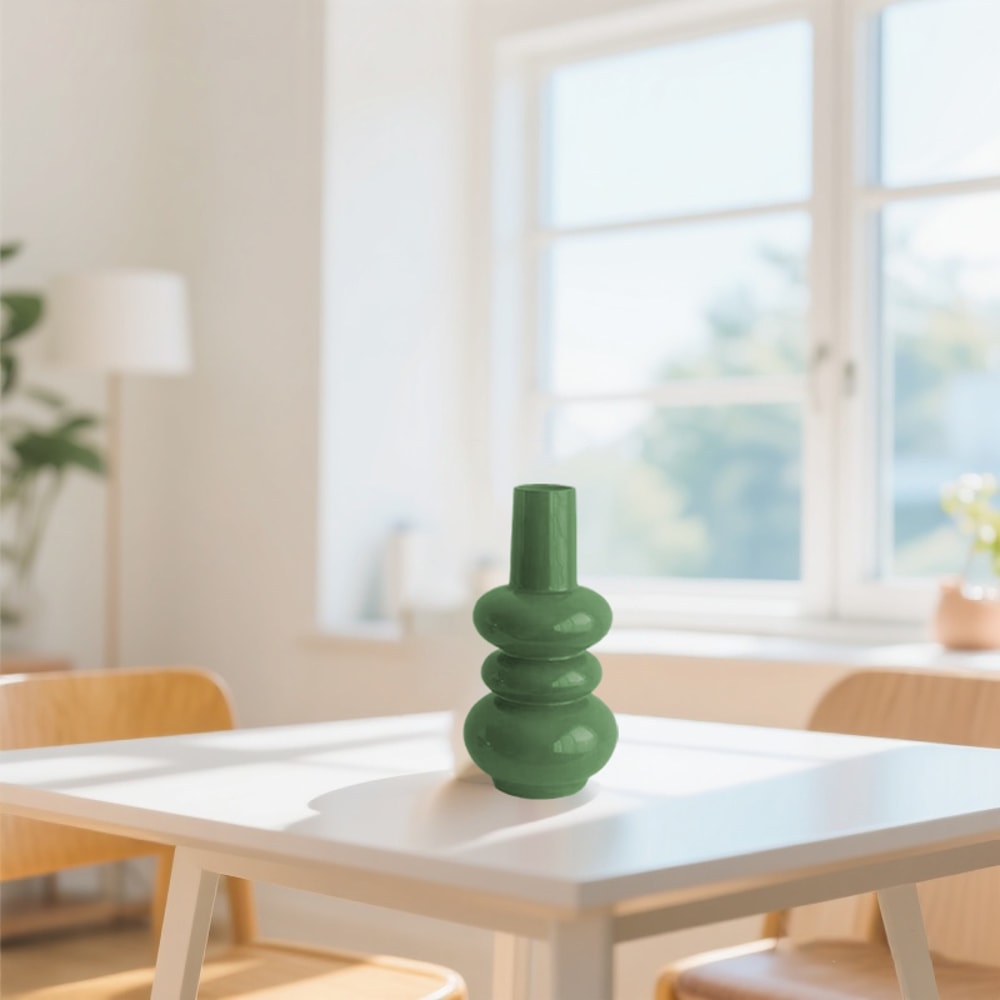 Blush Boho Pink Glass Vase For Flowers Hydroponic Bud Vase Vintage Home Decor 5