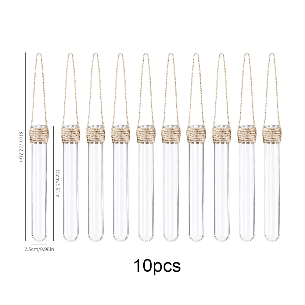 Wall Mounted Propagation Station Test Tube Vase For Hydroponic Plants 6