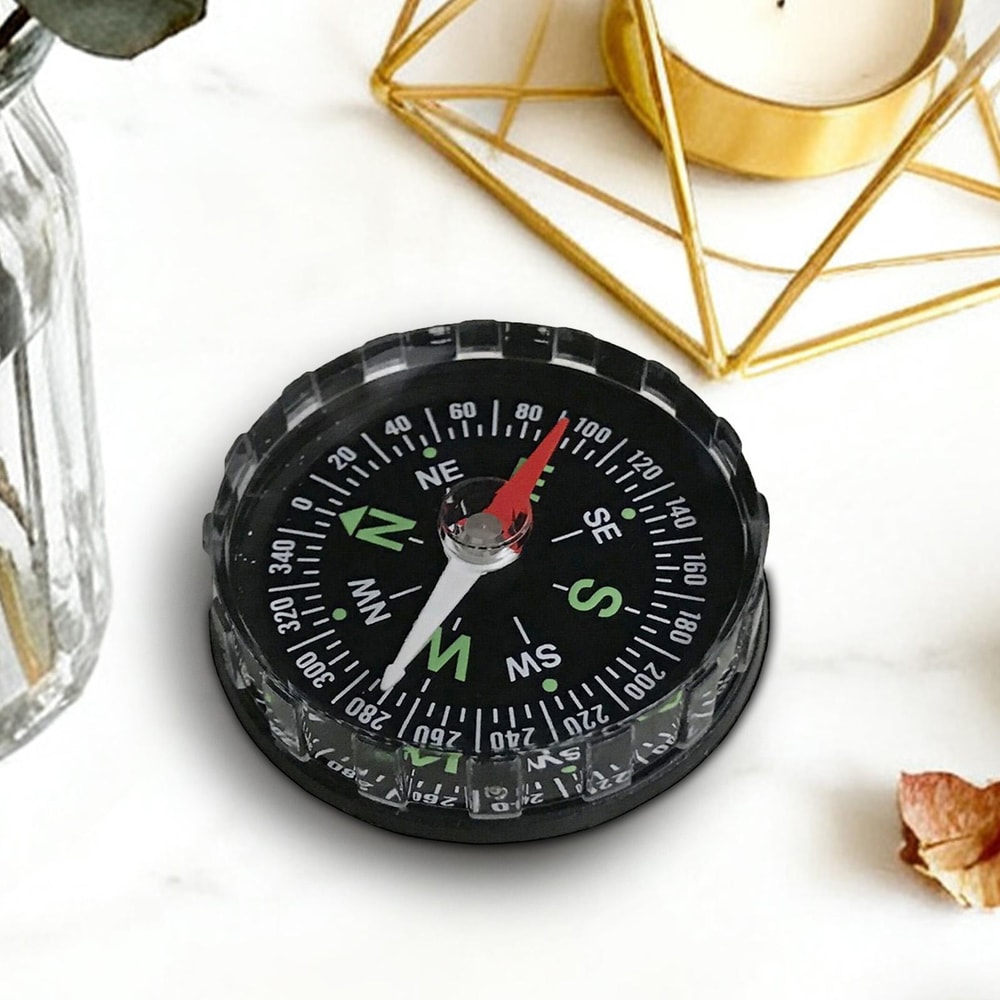 Waterproof Hiking Compass Lensatic Survival Navigation Tool For Camping Boating And Trekking 0