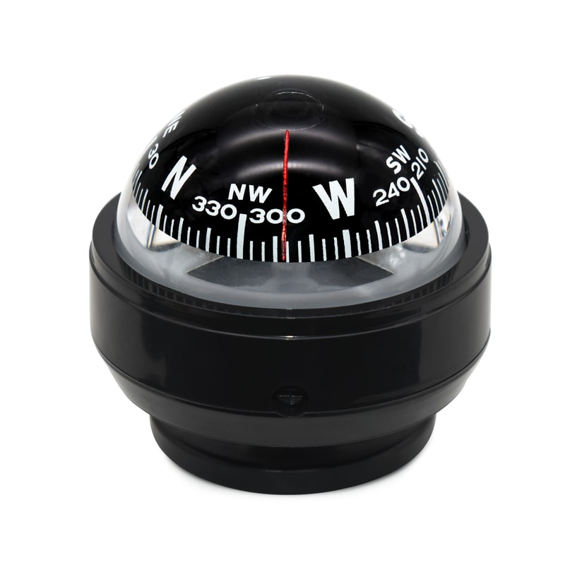 Adjustable Car Dashboard Compass For Boat Truck And Outdoor Navigation 4
