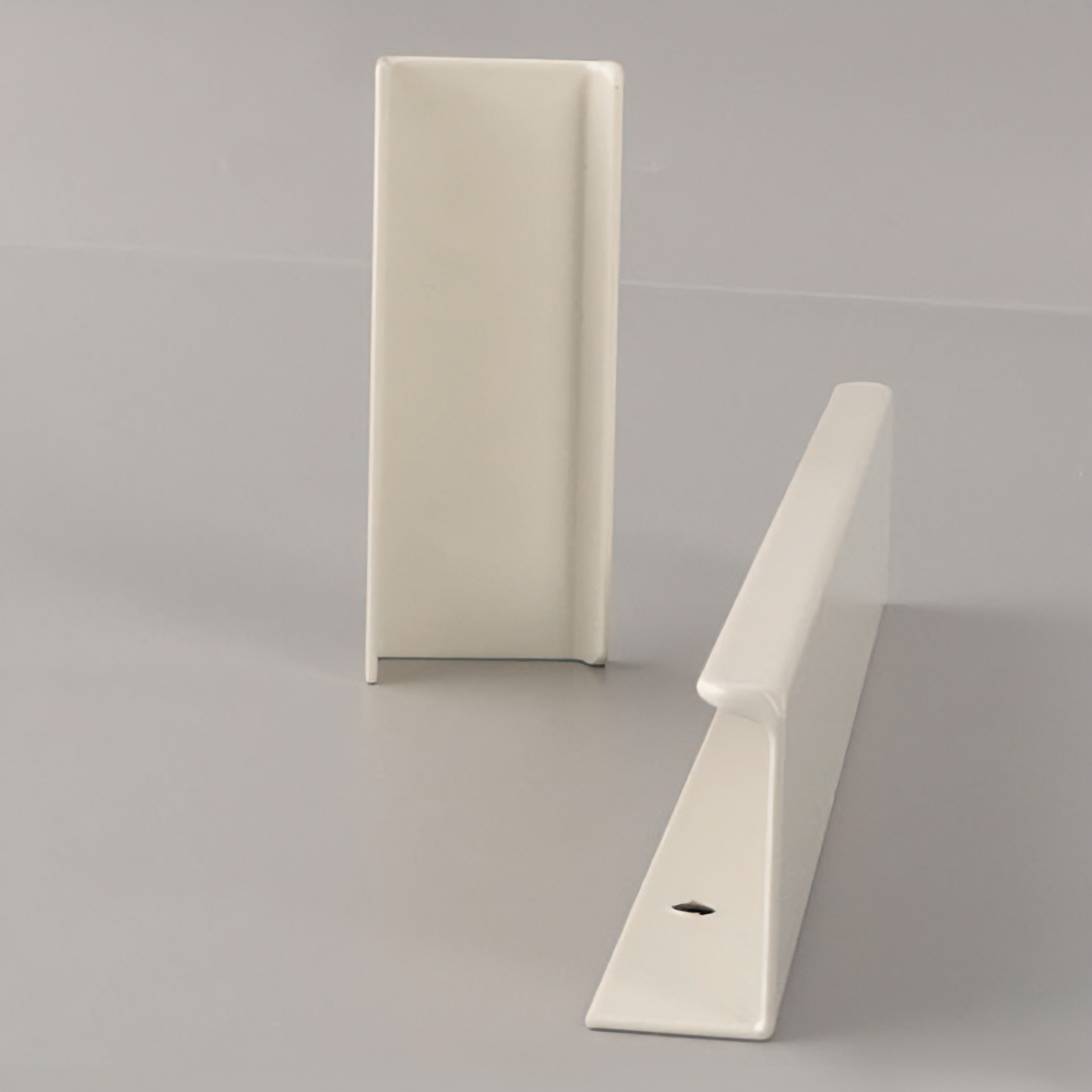 Curved Hidden Cabinet Handle Aluminum Finger Edge Pull for Kitchen Cabinets, Wardrobes and Drawers