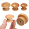 Wooden Cabinet Knobs Natural Round Drawer And Wardrobe Pull Handles 2
