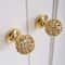 Polished Ball Cabinet Knob Zinc Alloy Round Drawer Pull 1