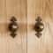 Vintage Brass Cabinet Knob Single Hole Antique Drawer And Wardrobe Pull 0