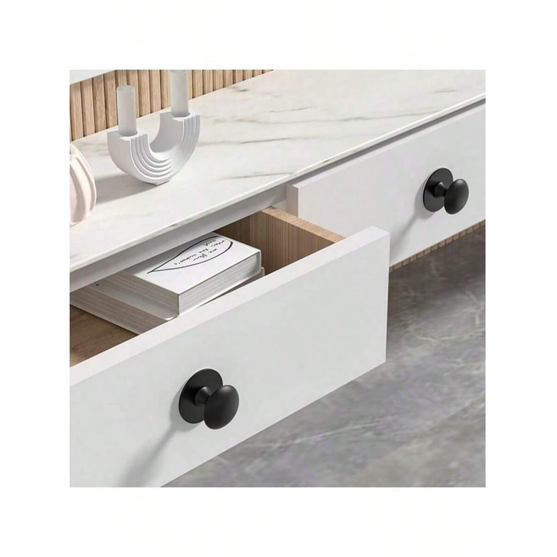 Self Adhesive Cabinet Knobs Stainless Steel No Drill Drawer Pulls 3