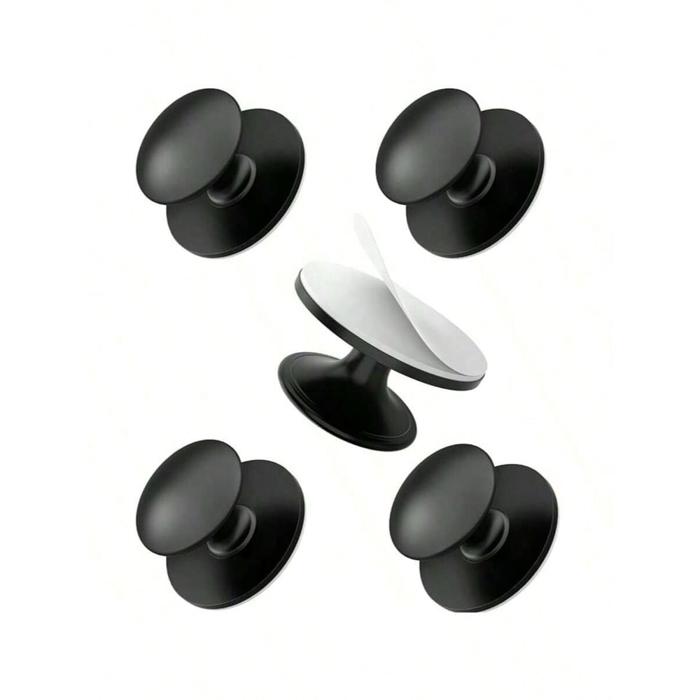 Self Adhesive Cabinet Knobs Stainless Steel No Drill Drawer Pulls 7