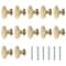Gold Mini Drawer Knobs for Jewelry Boxes Cabinets and Small Furniture
