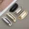Modern Zinc Alloy Half Moon Cabinet Handles For Drawers Wardrobes And Kitchen Cabinets 0