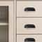 Modern Zinc Alloy Half Moon Cabinet Handles For Drawers Wardrobes And Kitchen Cabinets 5