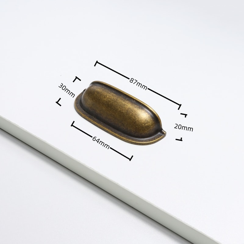 Modern Zinc Alloy Half Moon Cabinet Handles For Drawers Wardrobes And Kitchen Cabinets 7