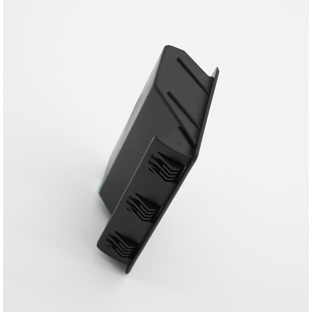 Black Nylon Recessed Cabinet Handle Flush Pull 2