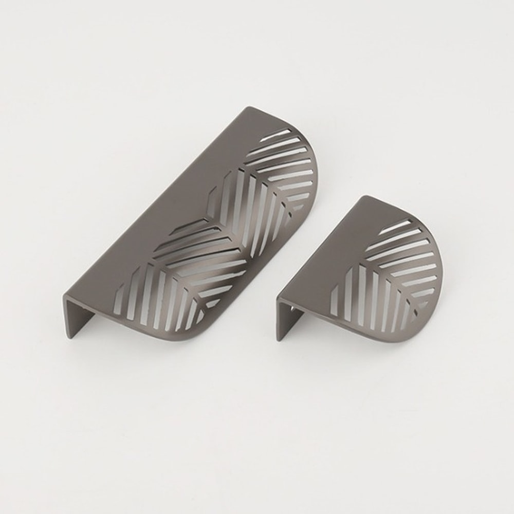 Brushed Gold Leaf Cabinet Pulls And Knobs For Drawers And Cabinets 2