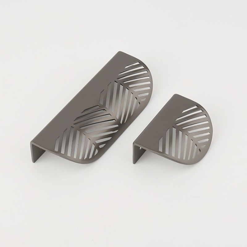 Brushed Gold Leaf Cabinet Pulls And Knobs For Drawers And Cabinets 2