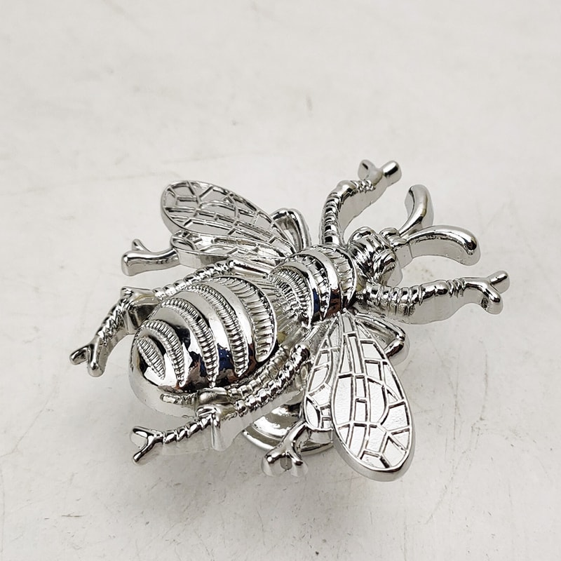 Vintage Bee Solid Brass Cabinet Knob Decorative Drawer Pull For Kitchen Cupboards 8